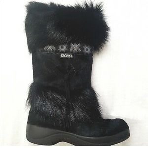 TECNICA ITALY WINTER BLACK SKANDIA FUR